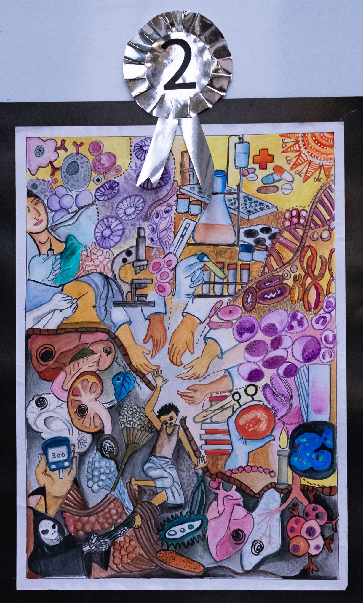 Second Place: ‘Rescued by different arms of pathology’ by Dr Liyanage Shamithra Madhumali Sigera