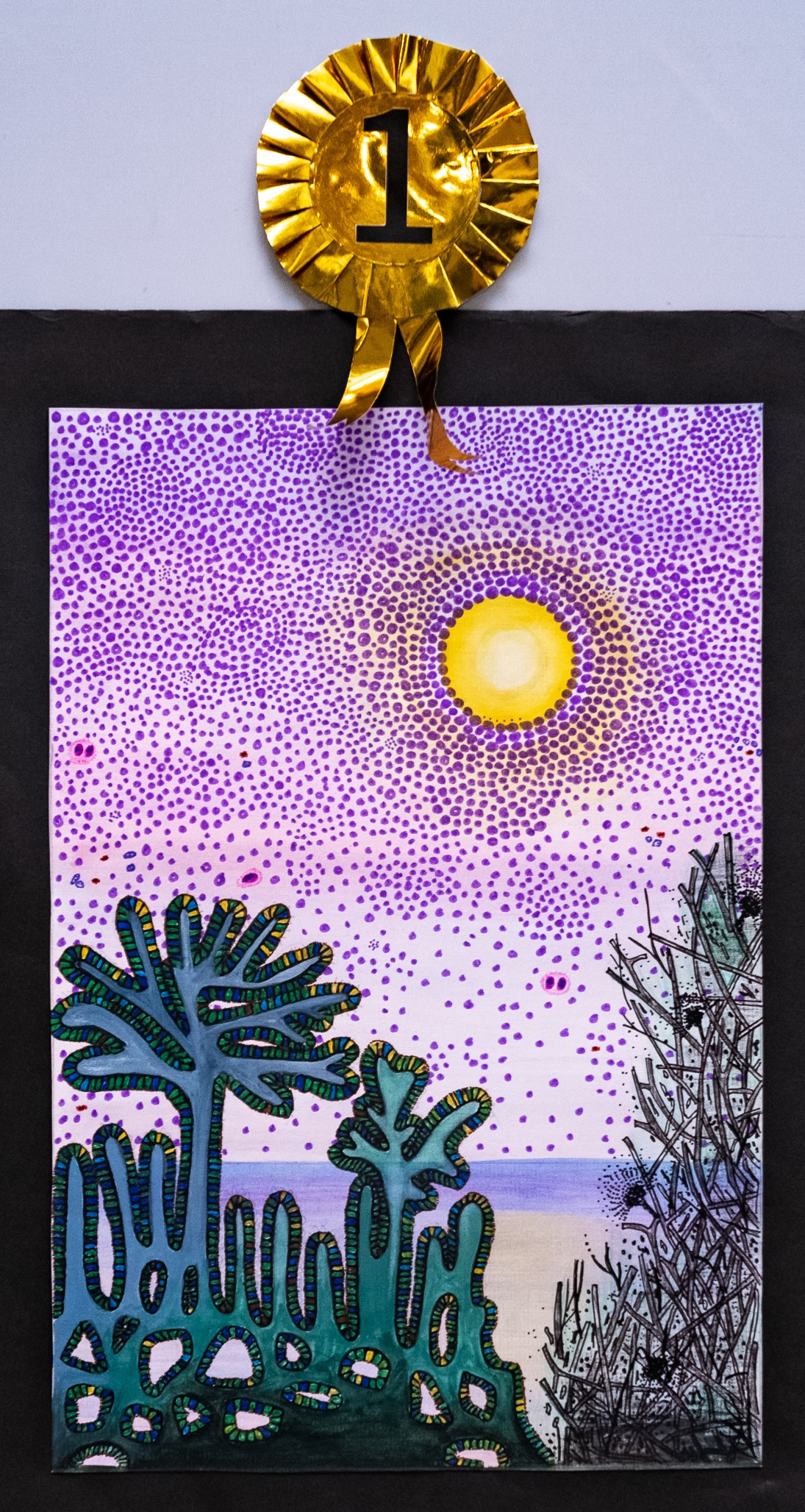 First Place : Dreamscape of a Pathologist by Dr Lalani Jayamali De Silva